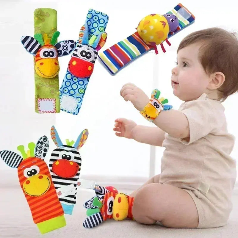 Rattle: Sock - Bracelet | JingleJoy™ 